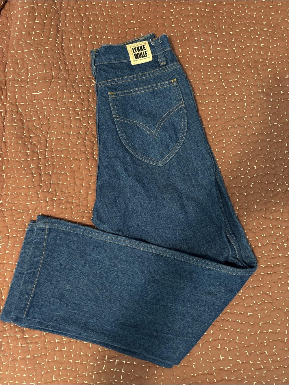 Lykke Wullf Cowgirl Blue Denim Jeans